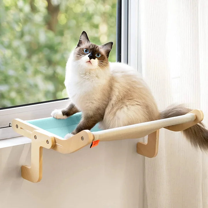 Cat Window & Side Bed Perch