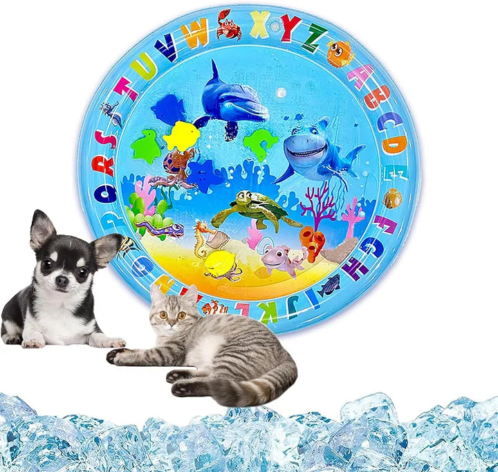 Pet Inflatable Water Play Mat